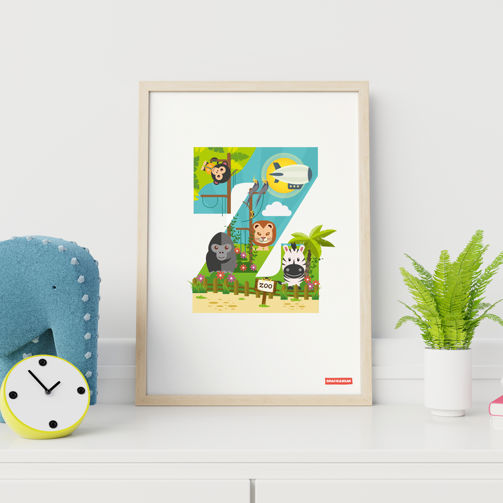 Z is for Zoo The Letter Z