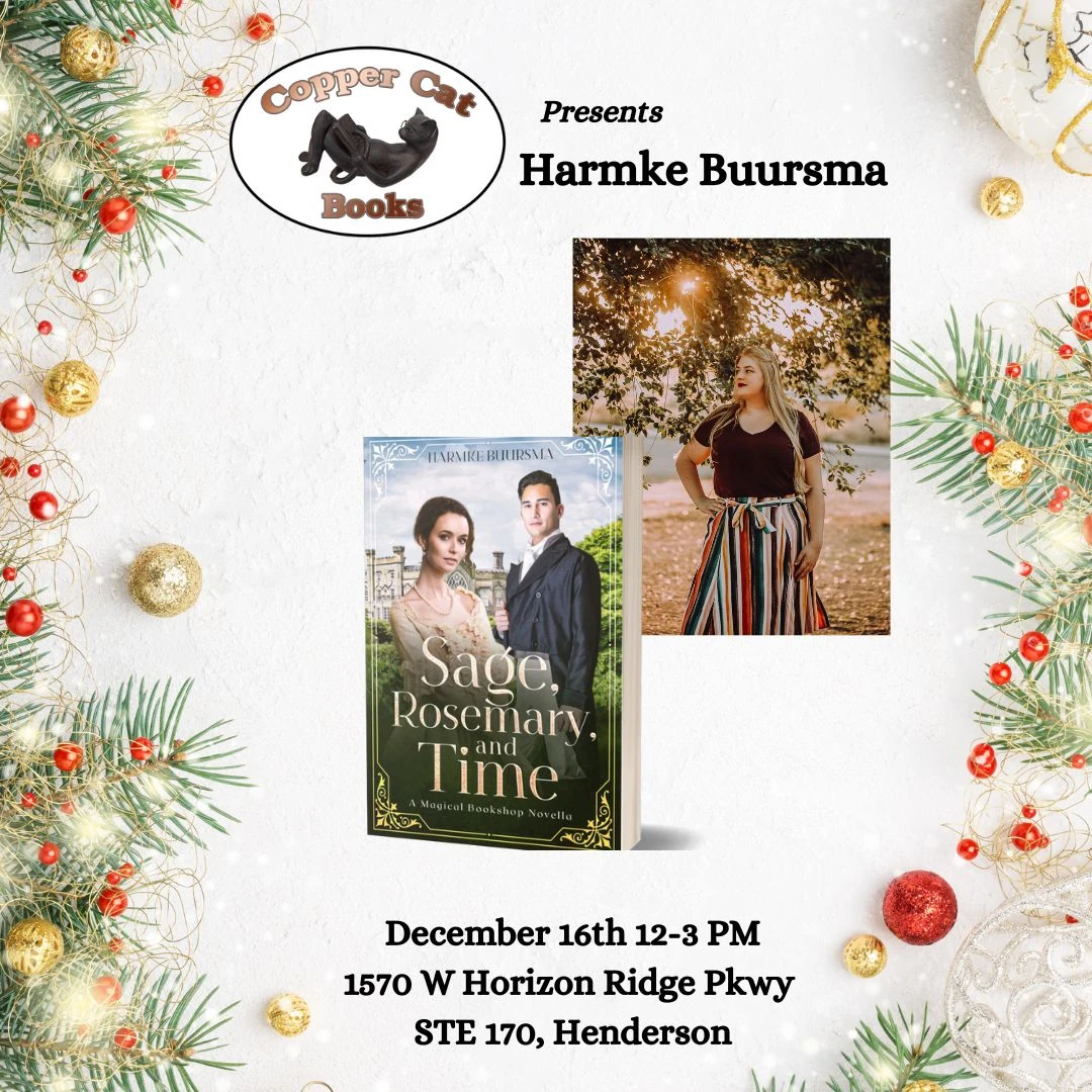 Book launch party at Copper Cat Books!