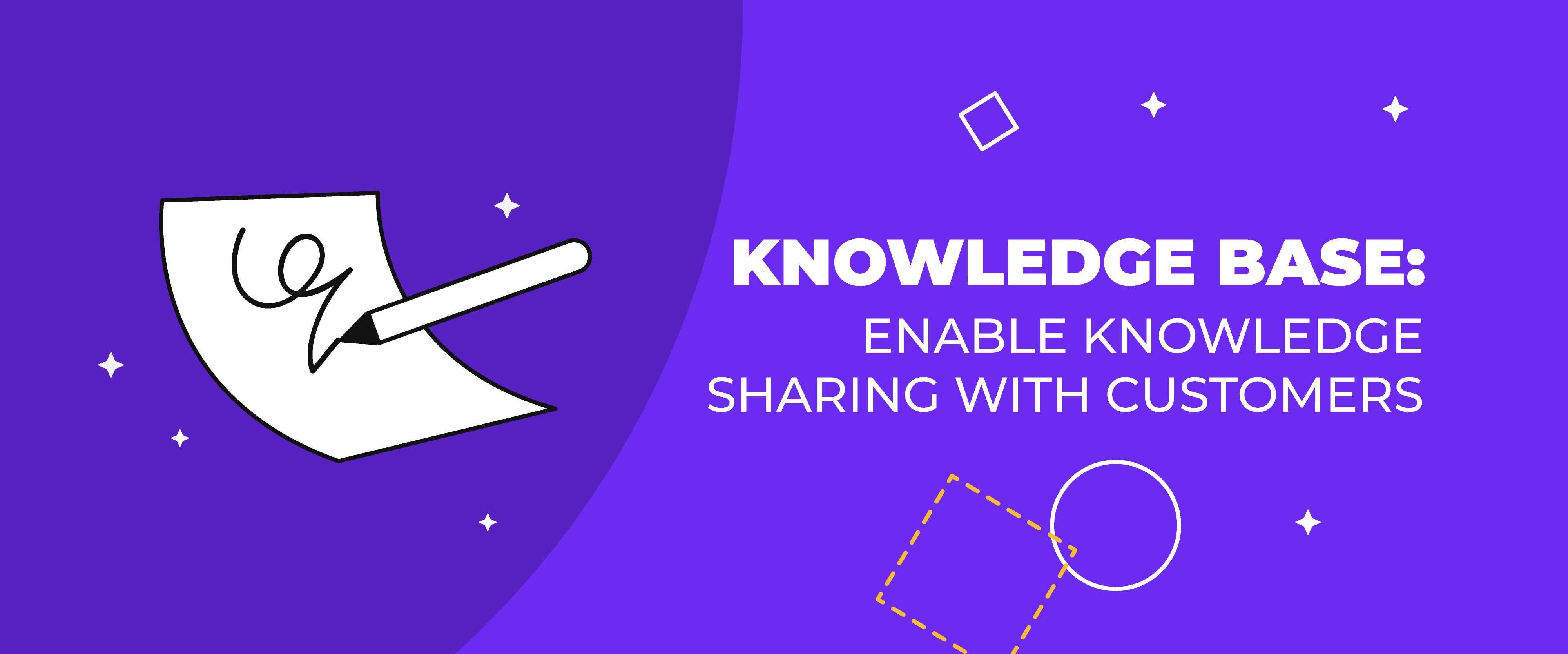 Knowledge Base: Enable Knowledge Sharing With Customers