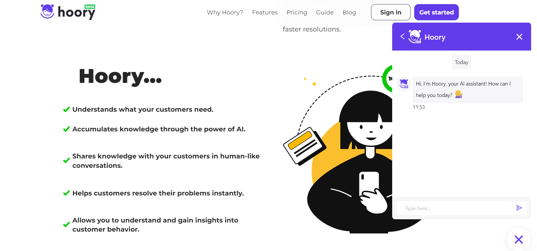 Hoory AI Assistant