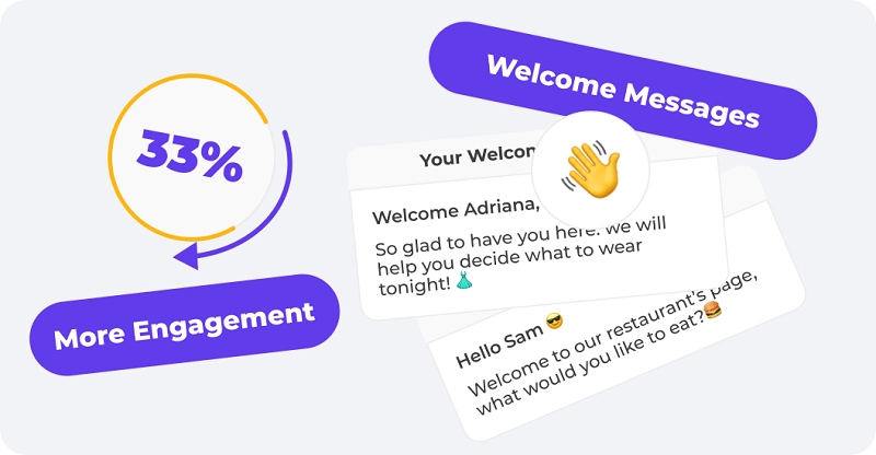 personalized welcome messages increase engagement
