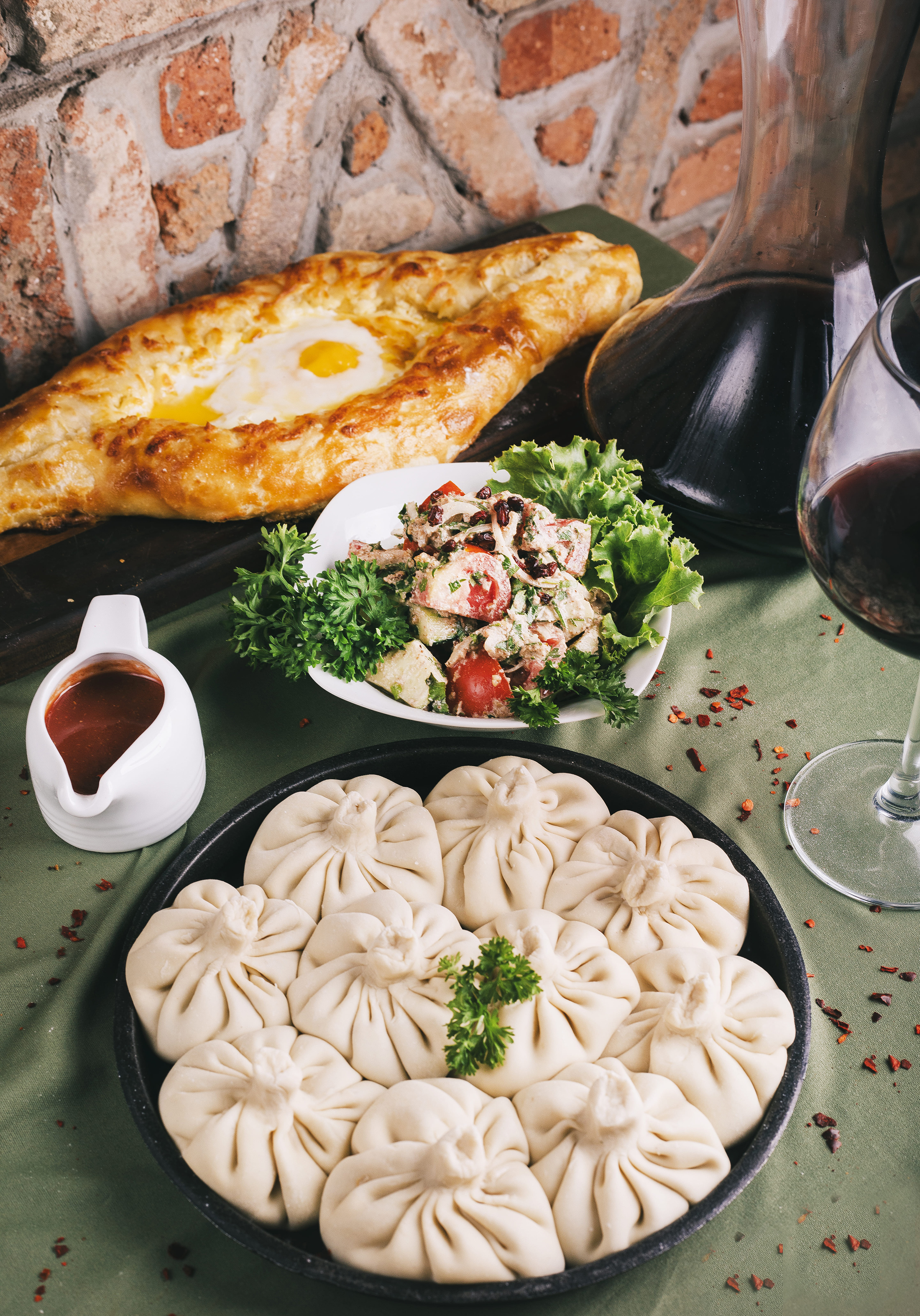 Грузинская кухня хинкали