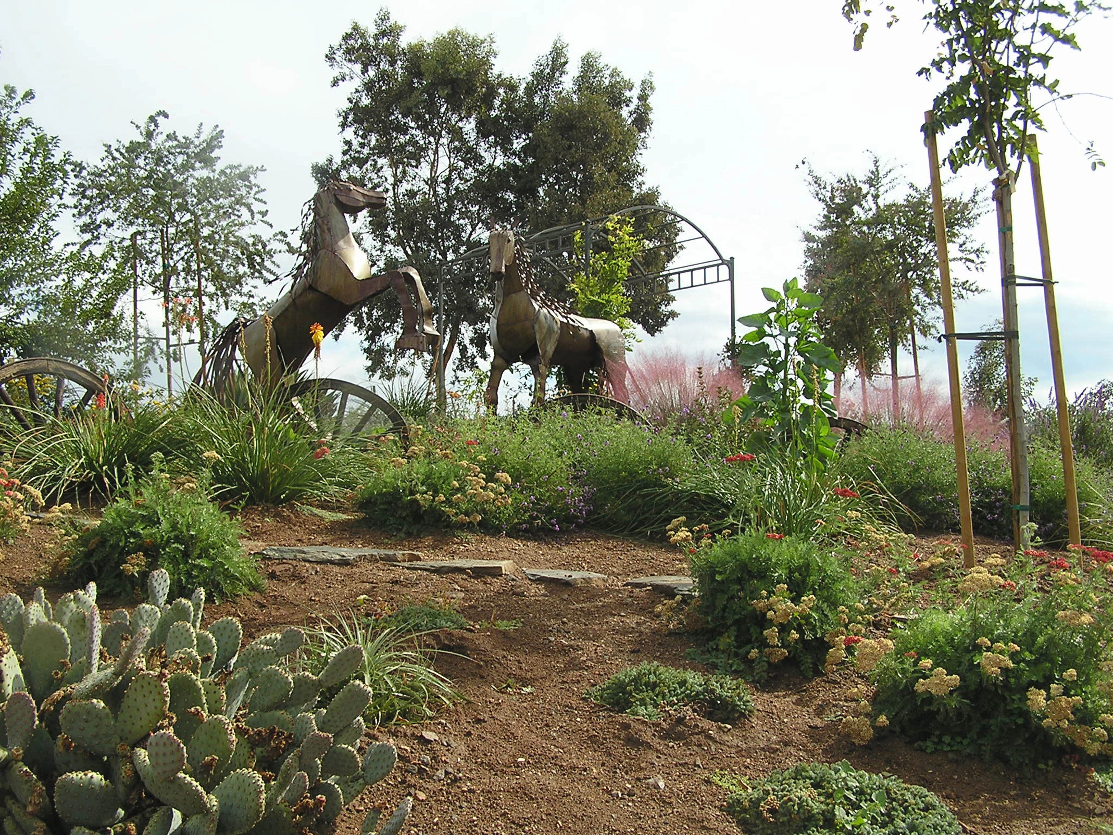 Consider designing your garden with a theme There are many ways to create a theme garden