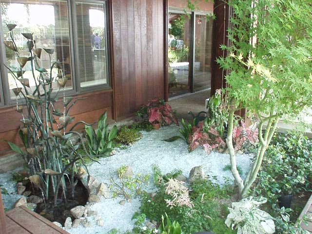A little garden can become magical with creative materials Fantasy garden