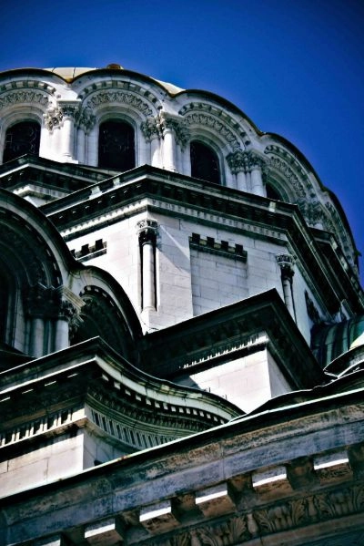 Alexander Nevski Cathedral in Sofia corners