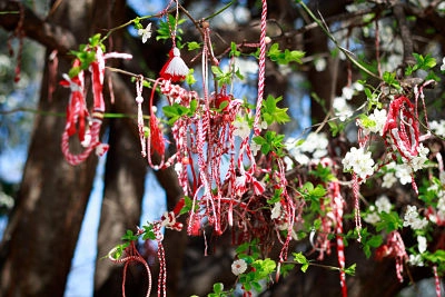 Martenitsa in a tree