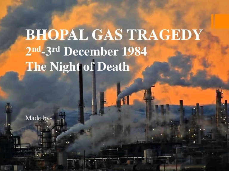 The Bhopal Disaster And Its Aftermath:  A review