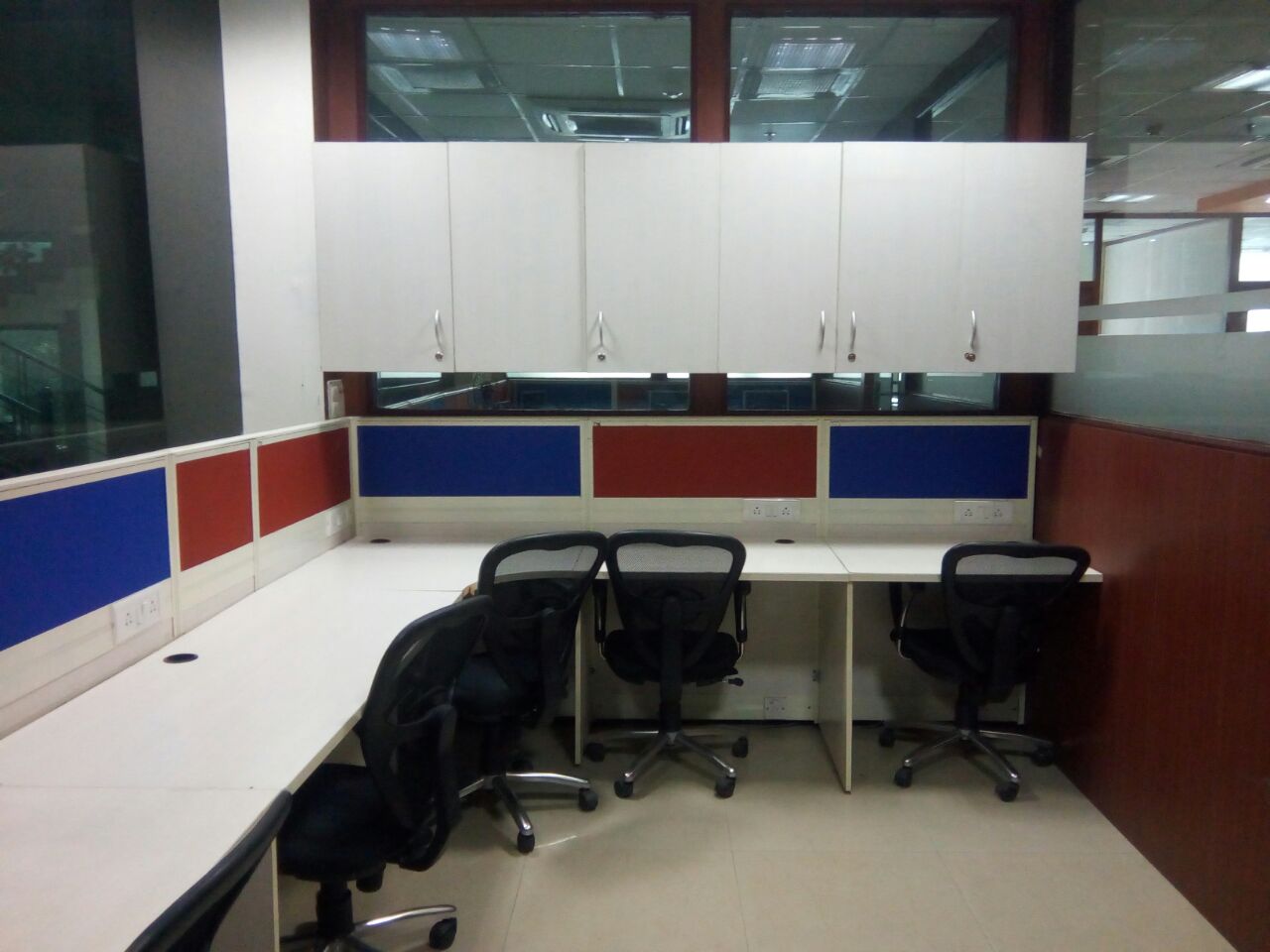 Co working space, shared office space, office space on rent  
