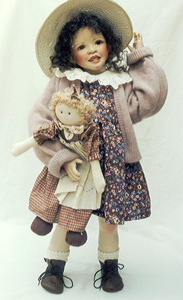 Kaye Wiggs Brooke Porcelain Doll