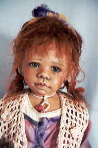 Kaye Wiggs Taya Porcelain Doll 
