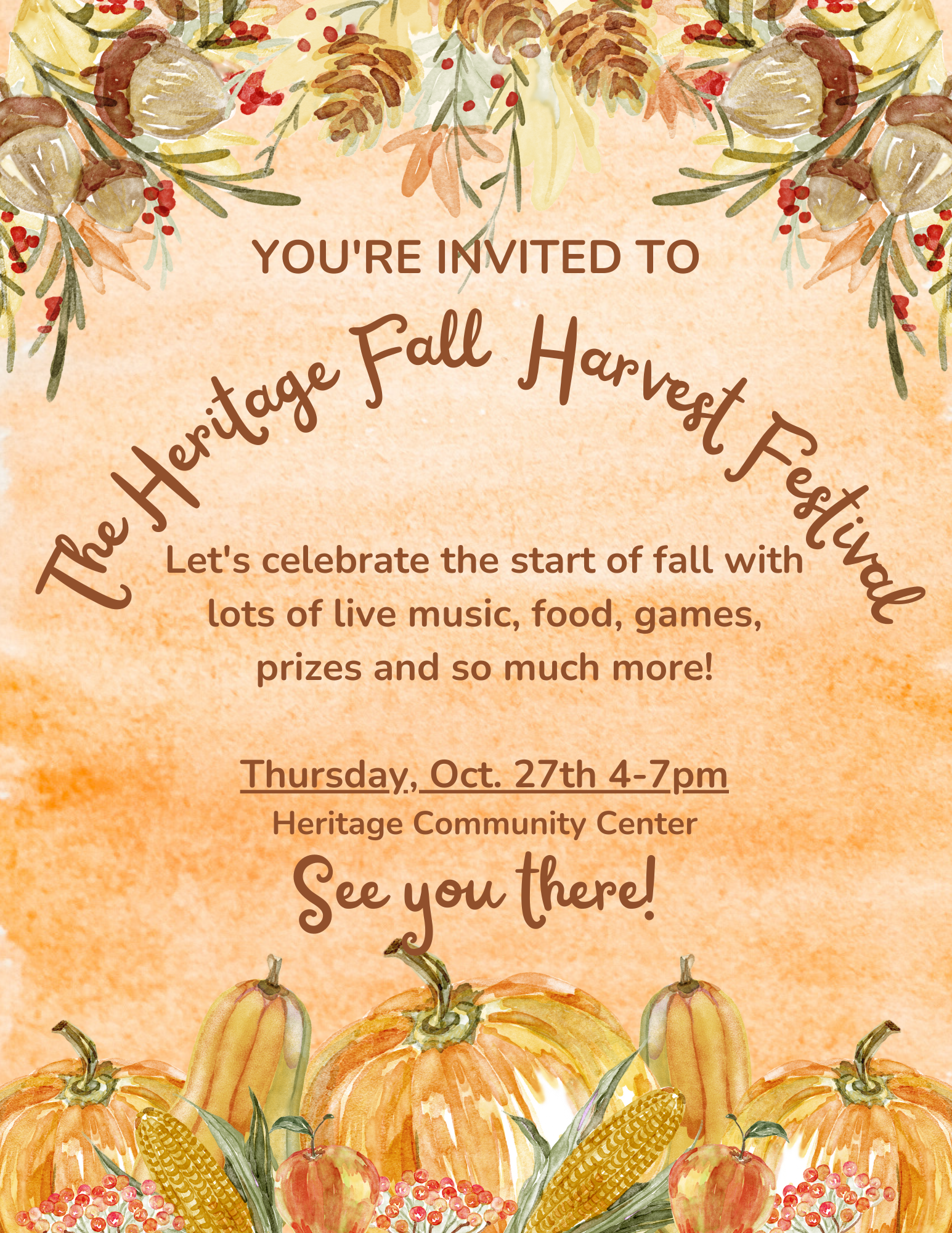 Harvest Festival at The Heritage