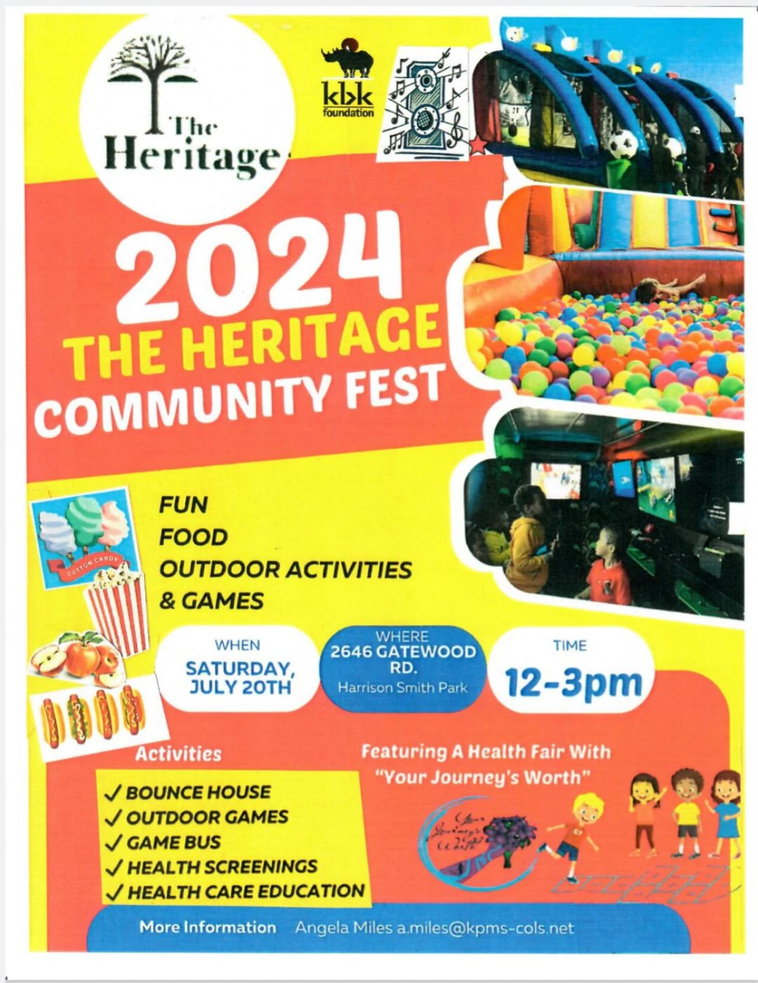 Celebrating Success at the 2024 Heritage Community Festival and Health Fair!