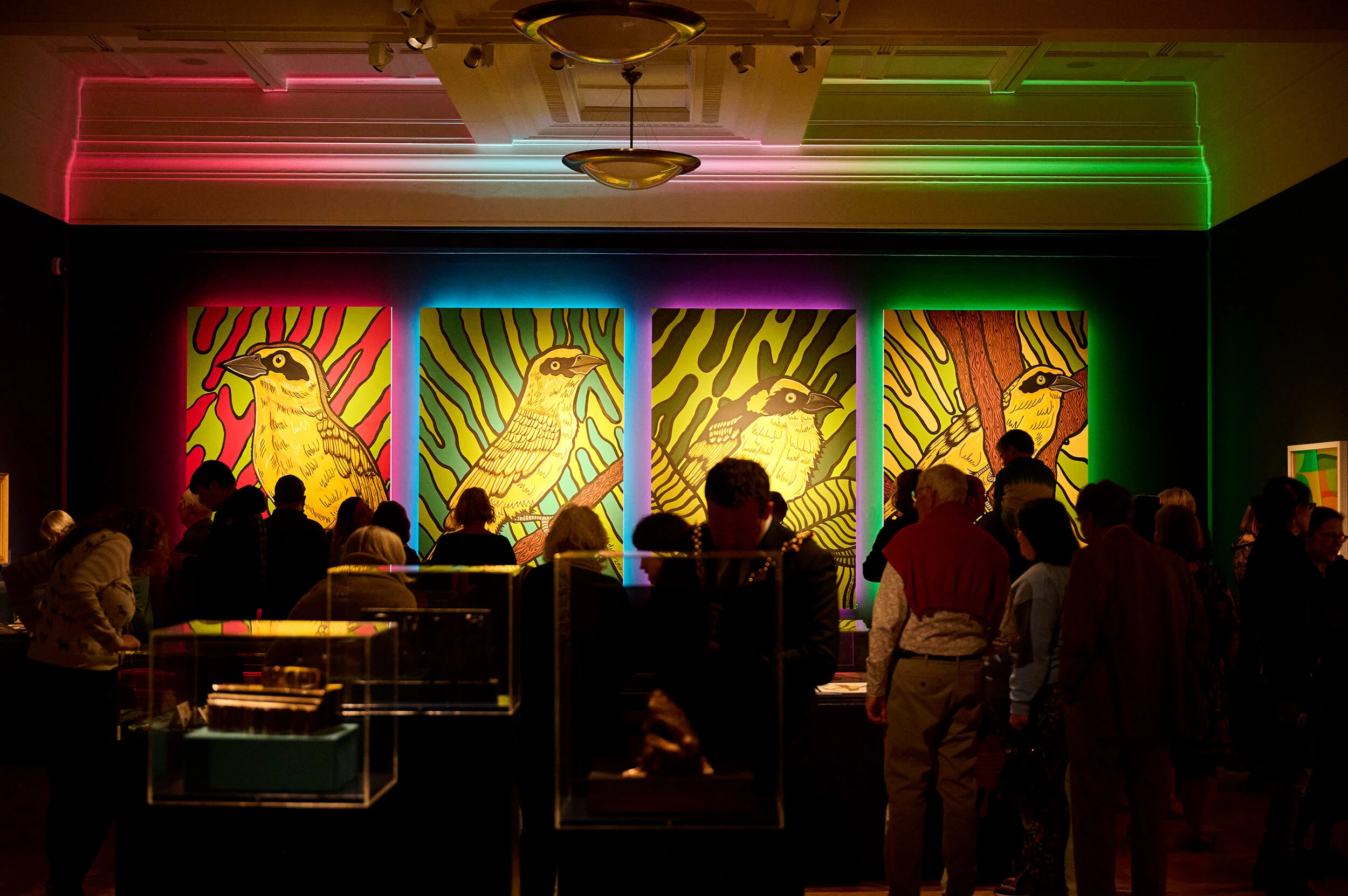 Event Photography at Colour, Shape, Pattern Exhibition - Ipswich Mansion Museum Art Gallery