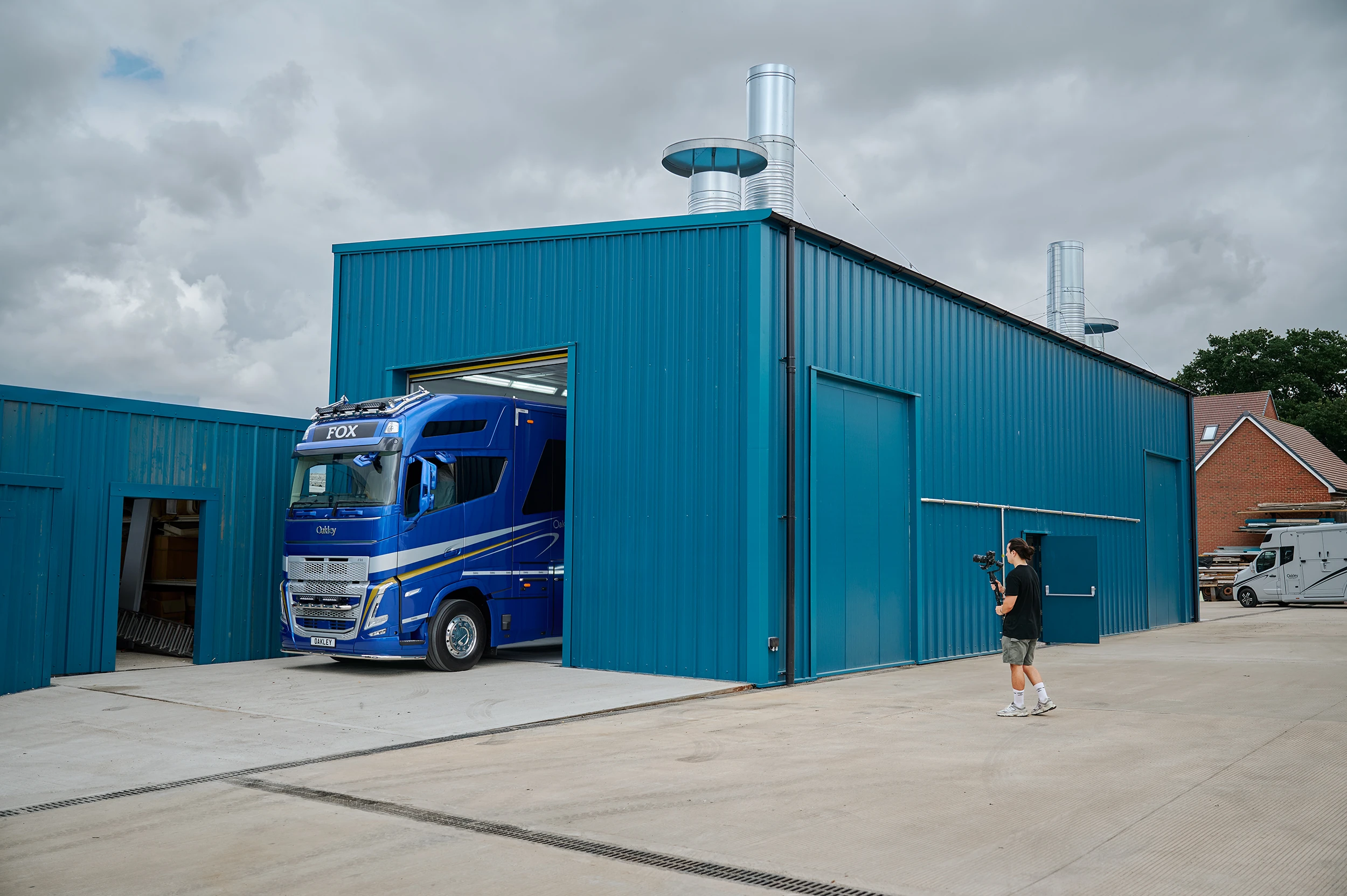 Commercial Photography for Junair | Large-Scale Spray Booth with Oakley