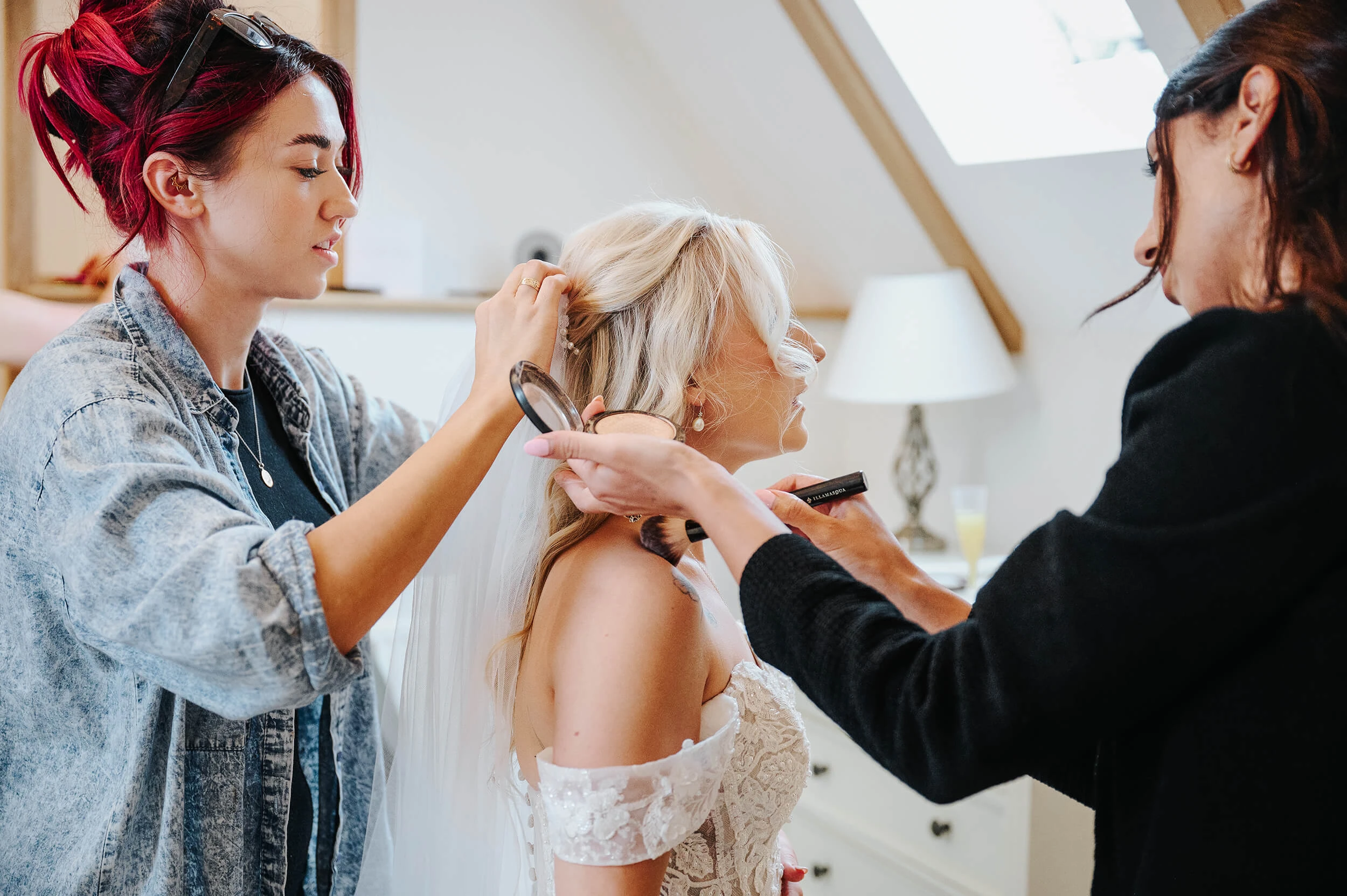 bride-prep-airbnb-suffolk-wedding
