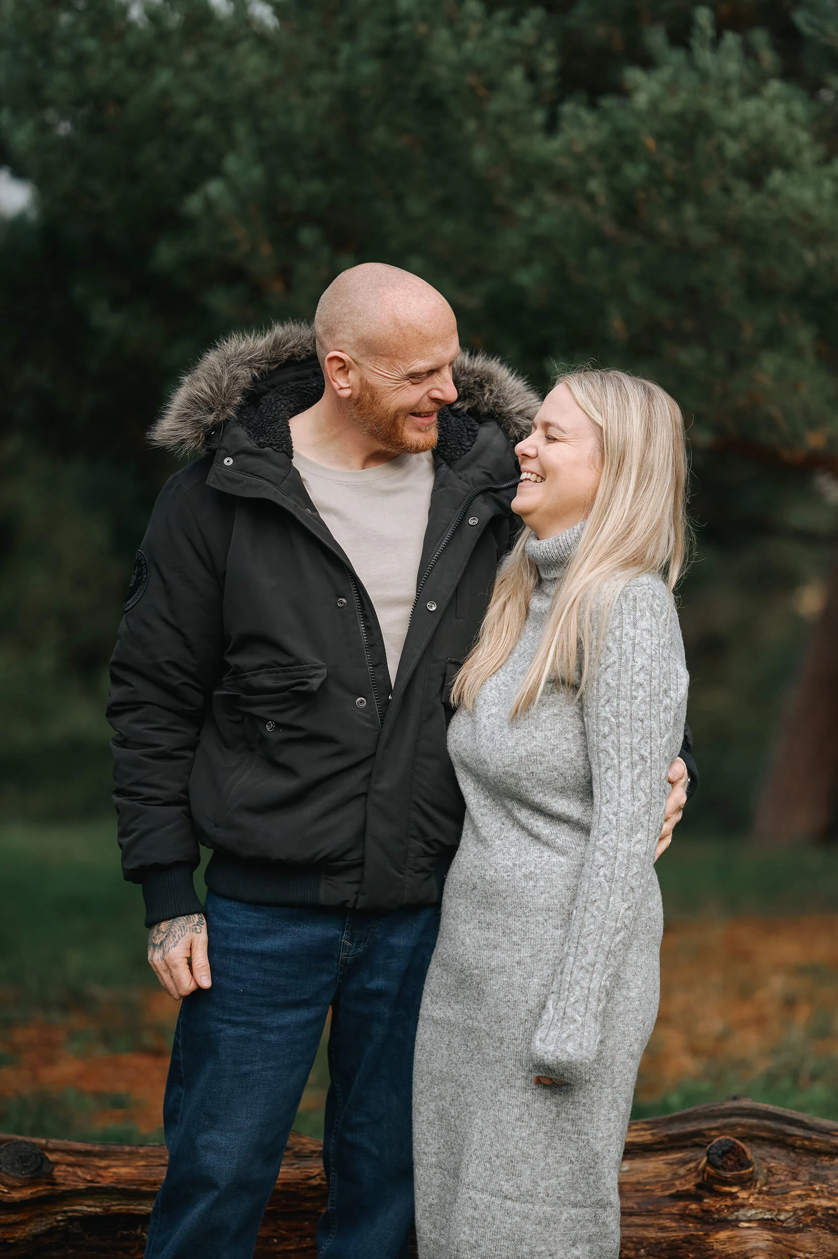 family photo shoot outdoors in surrey