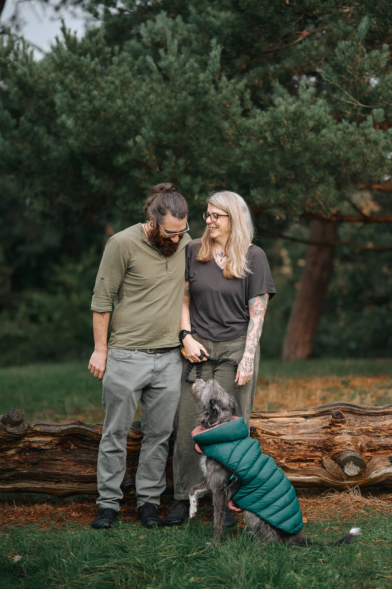 family photo shoot outdoors in surrey