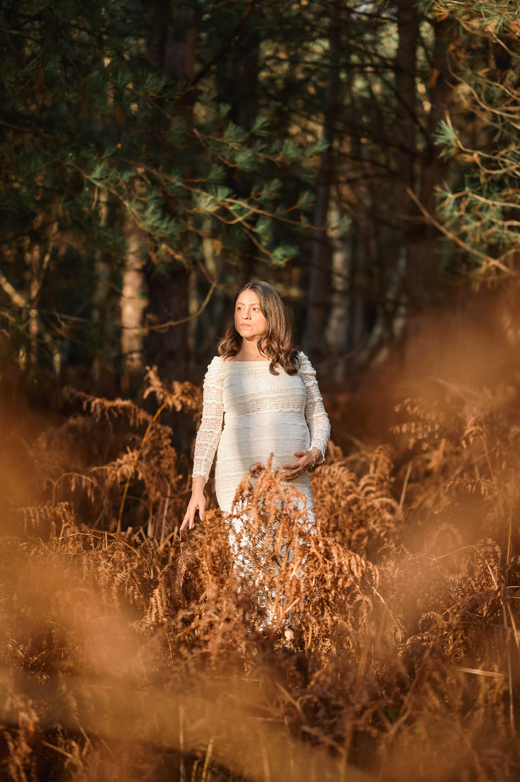 outdoor pregnancy photoshoot