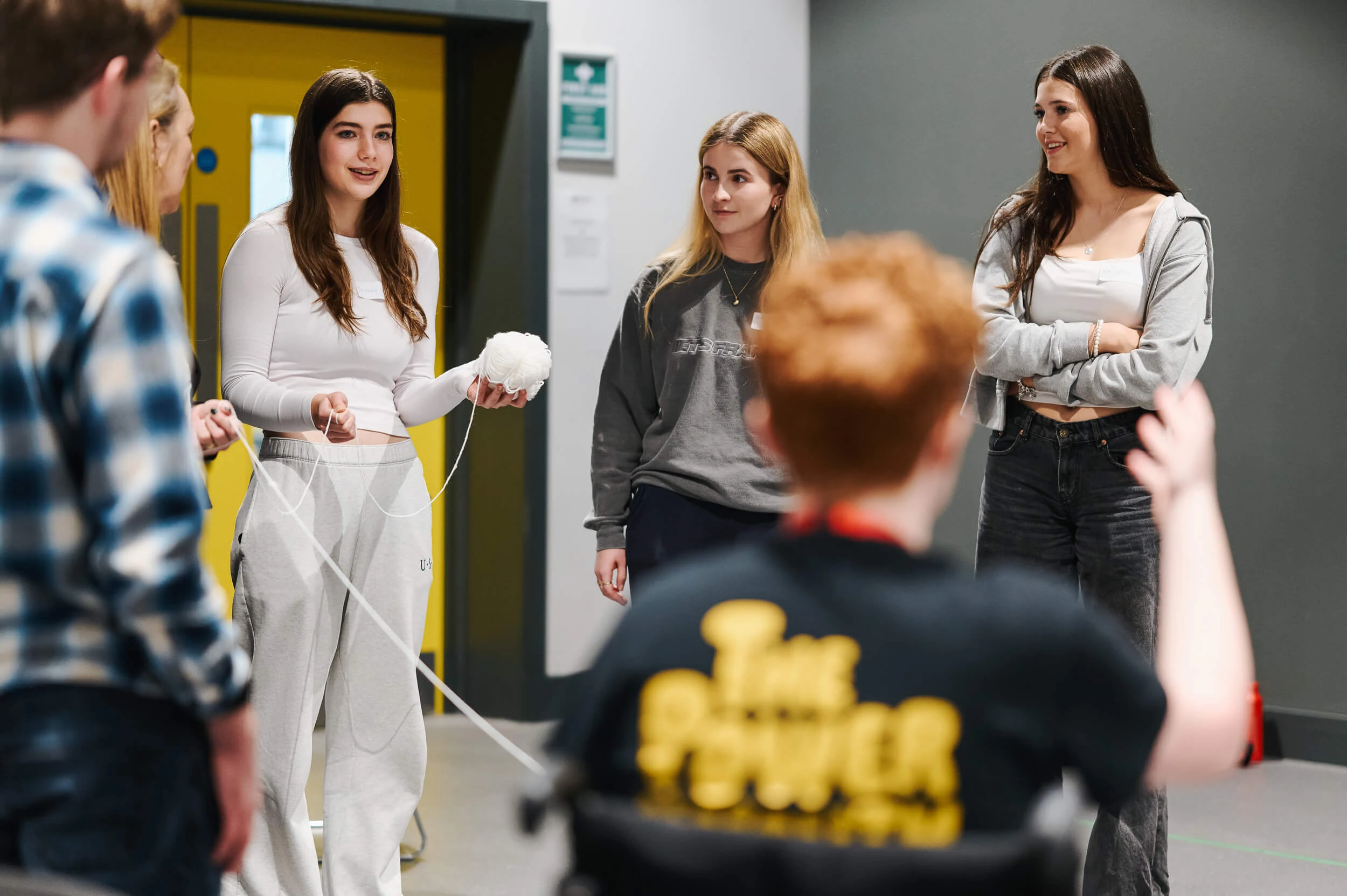 icebreaker for youth led health report workshops in Bury St Edmunds