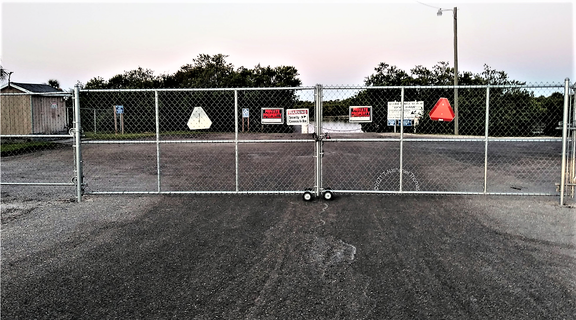 PART 1 - "THE FENCING" How a community park got gated while its beach erodes into the sea by KyleeliseTHT