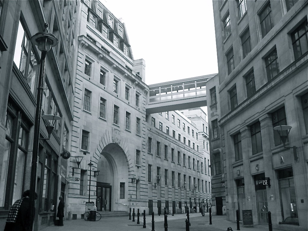 Street view of LSE campus