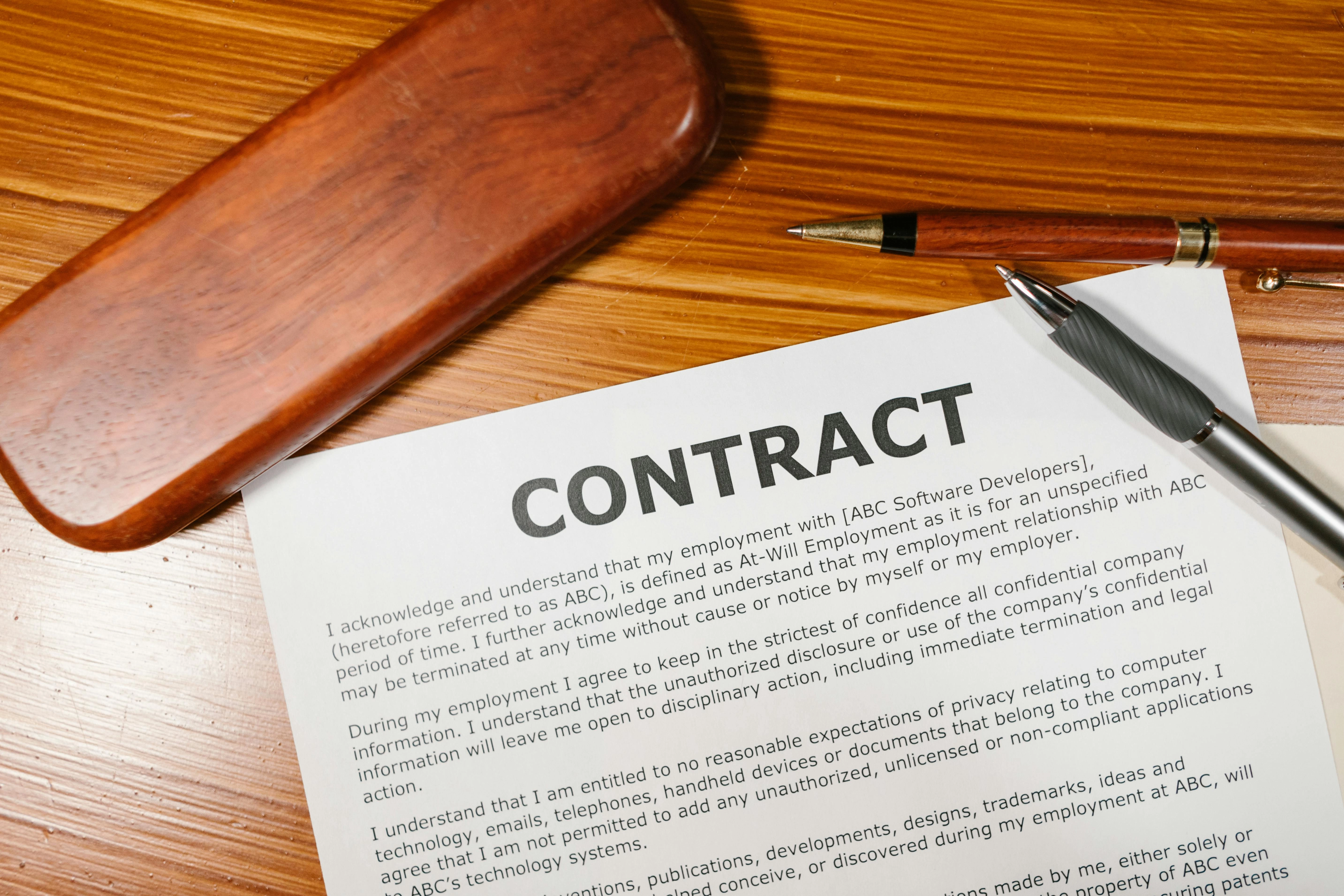 Essential Business Contracts