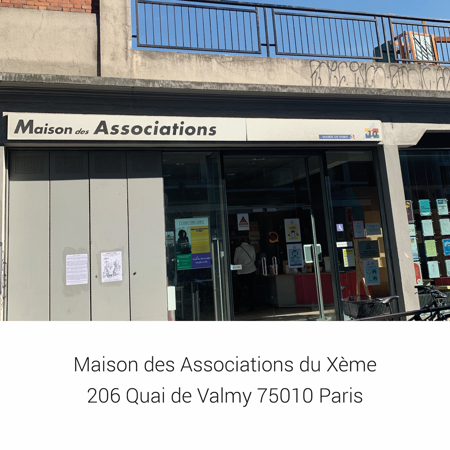 Maison des Associations du Xème Maison des Associations du Xème