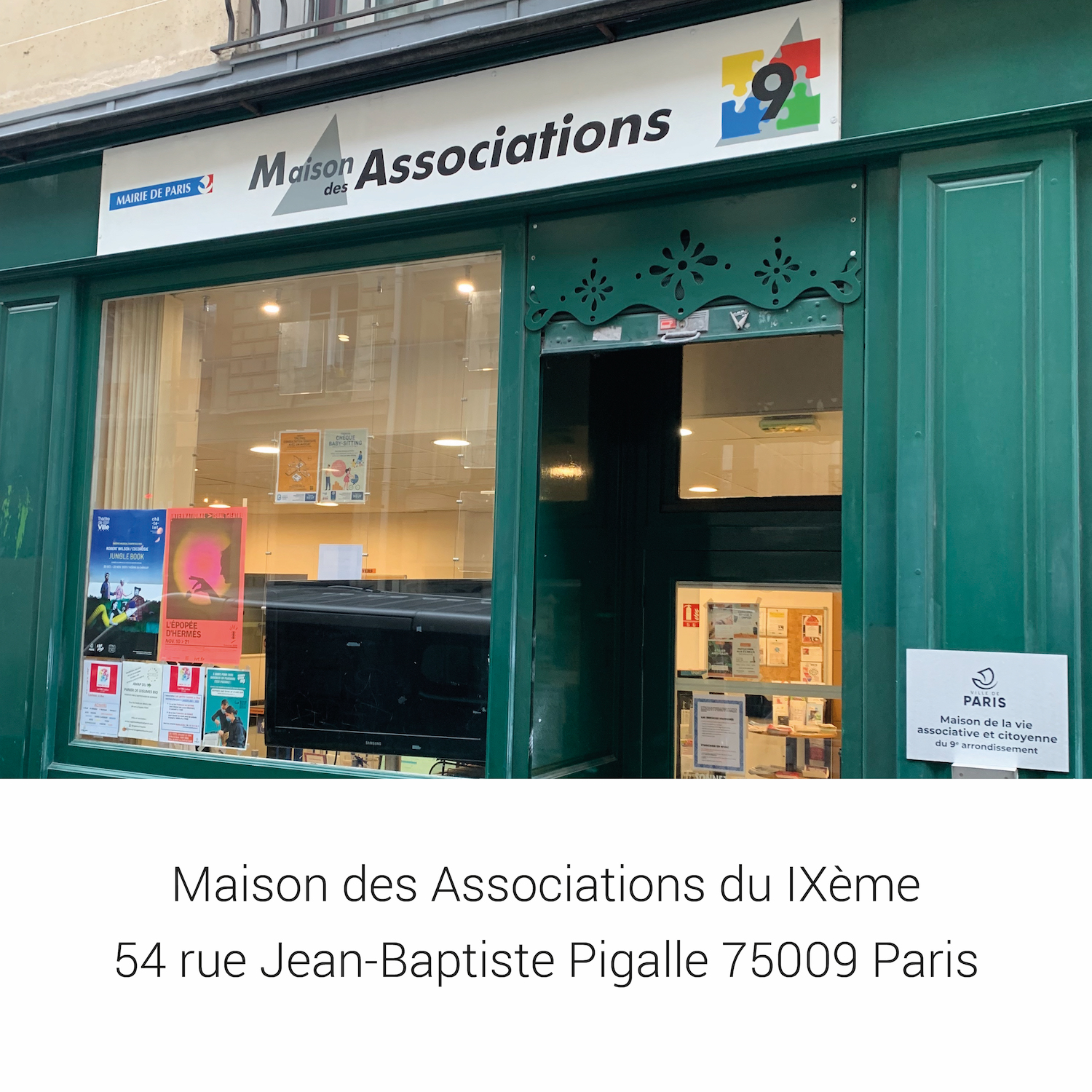 Maison des Associations du IXème Maison des Associations du IXème