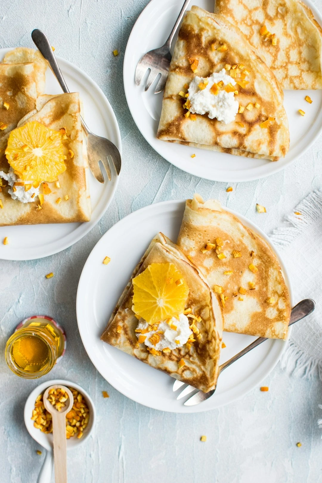 Les crêpes Suzette