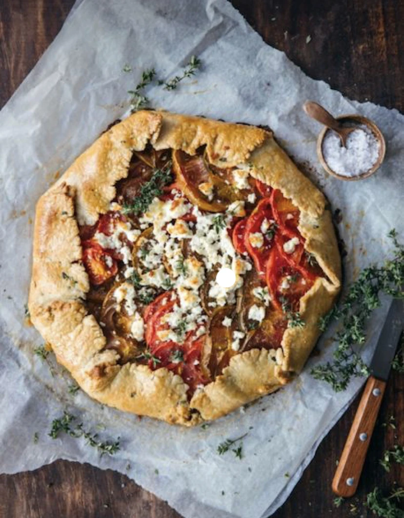 Tarte à la tomate et feta