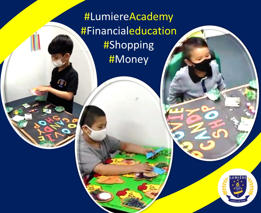 Holistic Cambridge education at Lumiere Academy Homeschool Centre includes financial education for students as young as grade 1