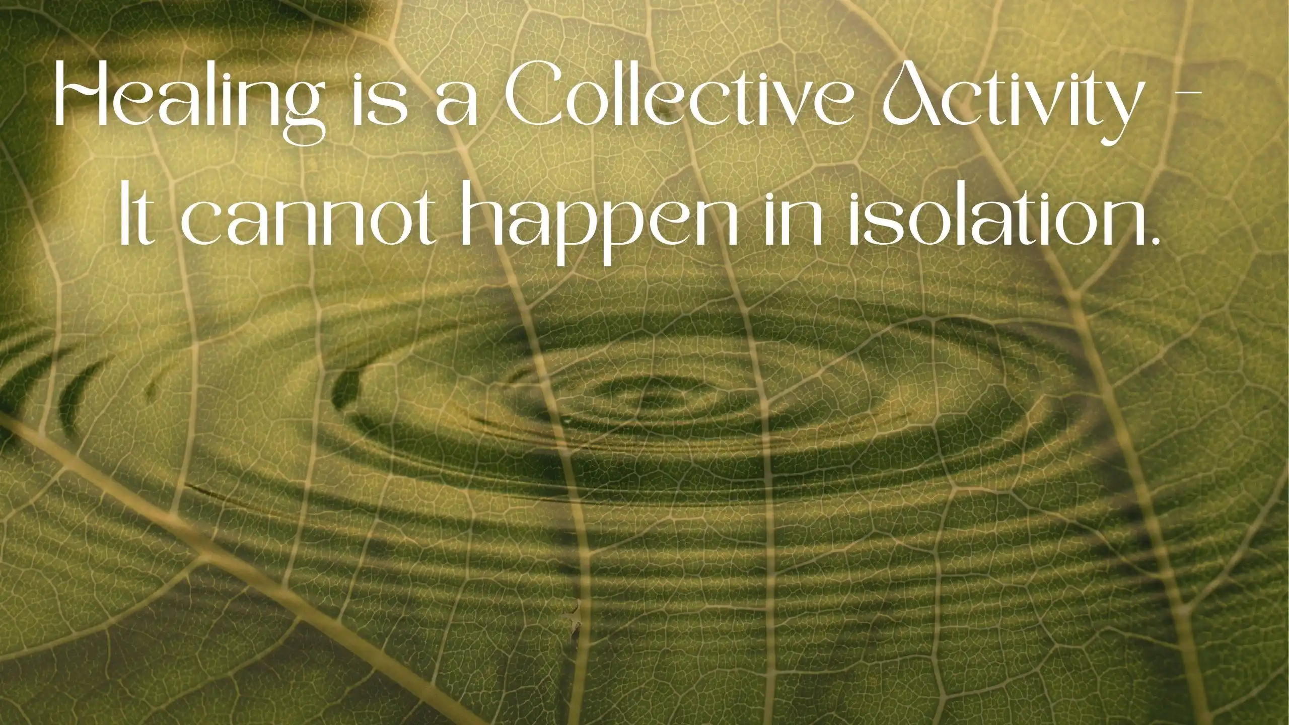 Healing in Community: Belonging as the Antidote to Loneliness and Trauma