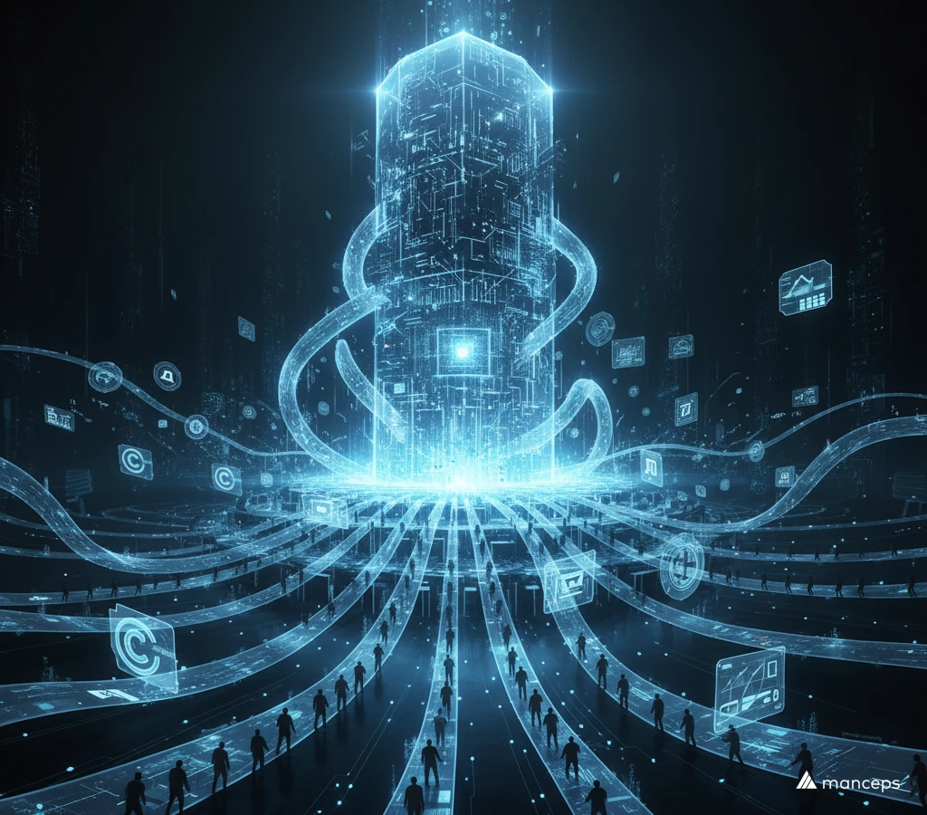 Companies are feeding their valuable data/expertise to a monolithic AI, unaware of the consequences.