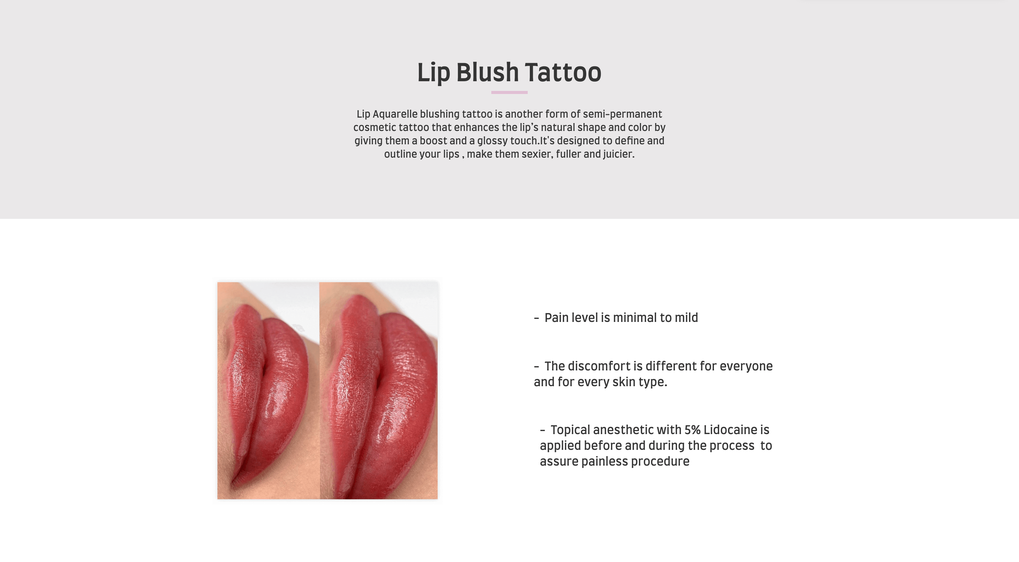 Lip Blush Tattoo in Las Vegas Brows By MaryCo