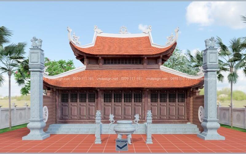  Thiết kế nhà thờ từ đường dòng họ đẹp tại Nam Định