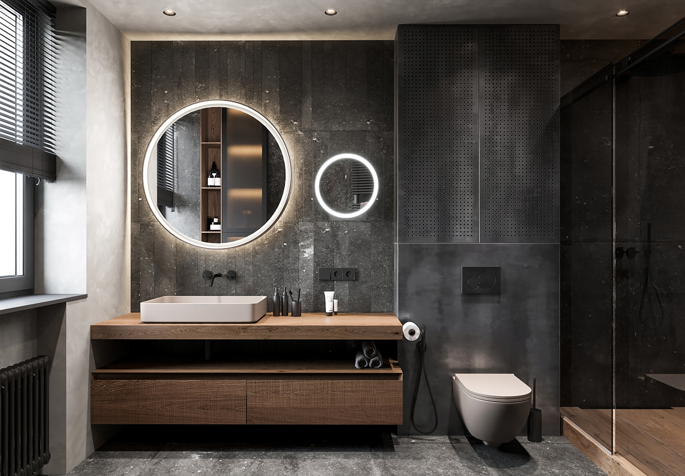 Những mẫu thiết kế phòng tắm đẹp và hiện đại nhất