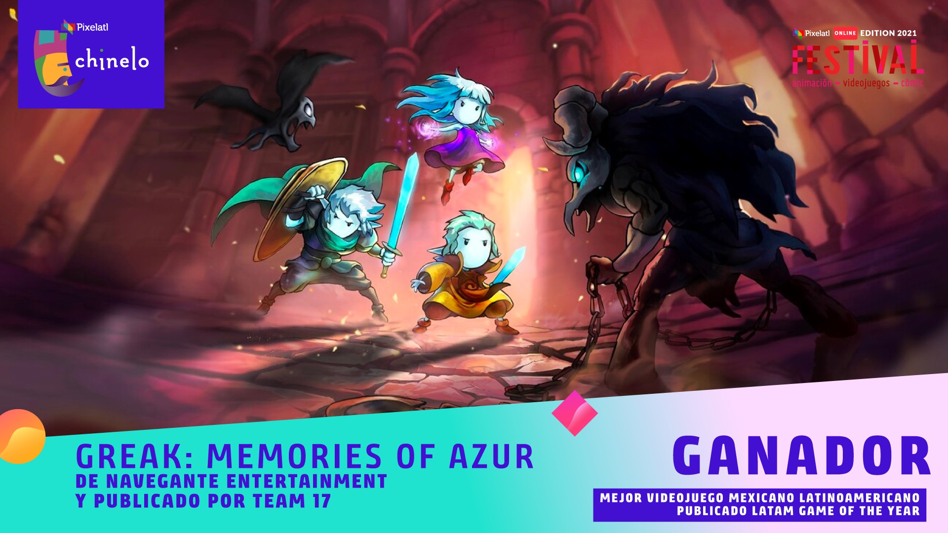 Greak: Memories of Azur Wins Game of the year award (Chinelo) at Pixelatl. 247-edywfpvkaeok6j.jpeg