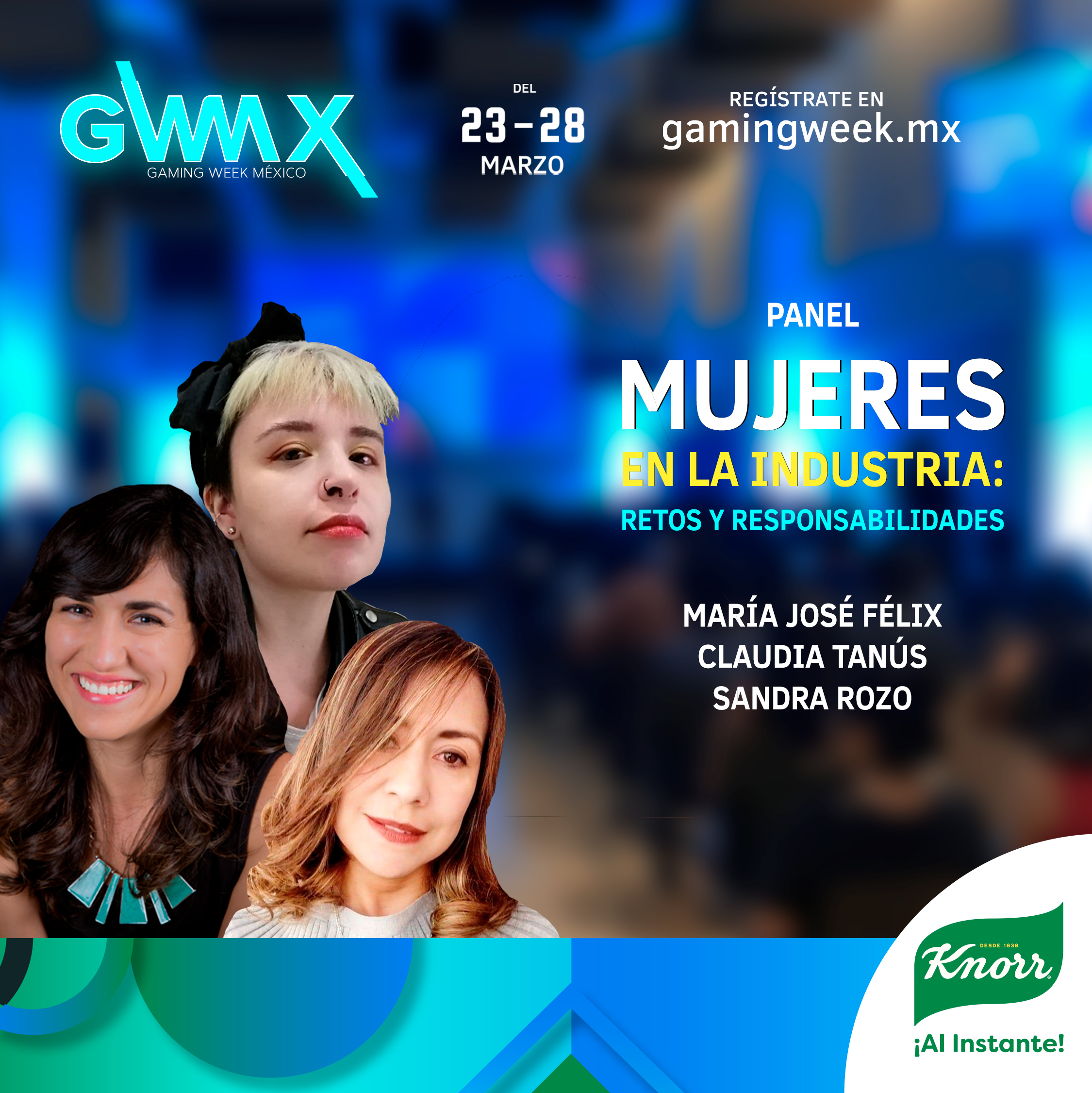 Gaming Week Mx - Mujeres en la industria Gaming Week Mx - Mujeres en la industria