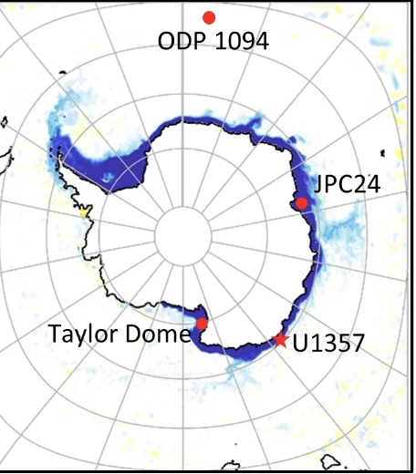 Mid-Holocene Antarctic sea-ice increase driven by marine ice sheet retreat