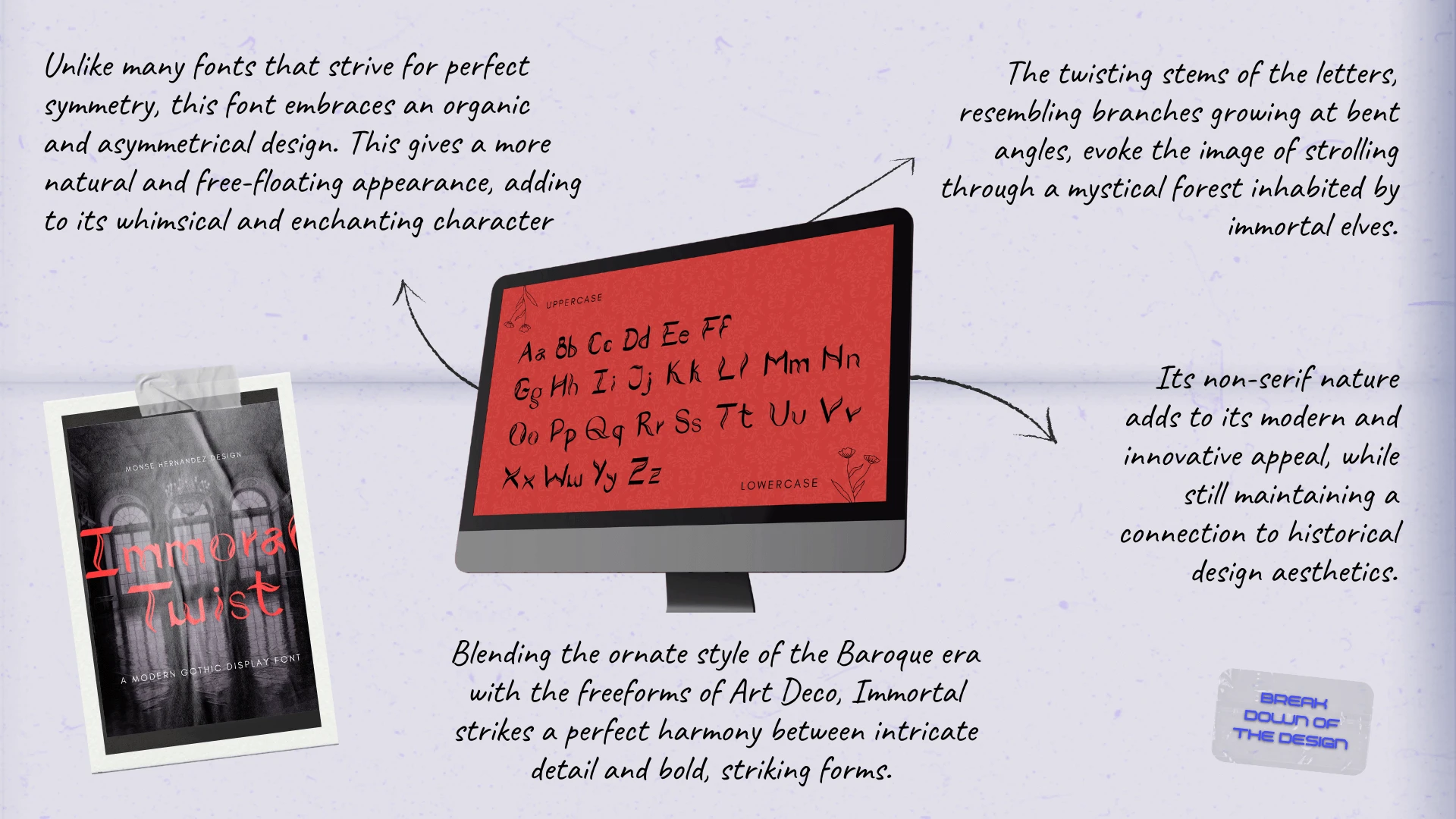 The breakdown of the  Crafty Skull Logo  in creative terms