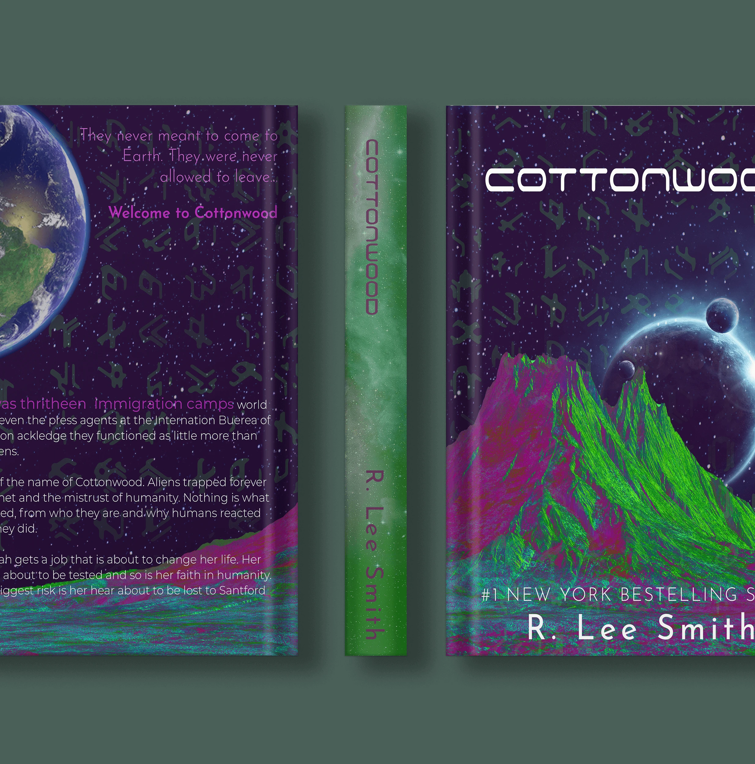 mockup of the new book cover for Cottonwood 