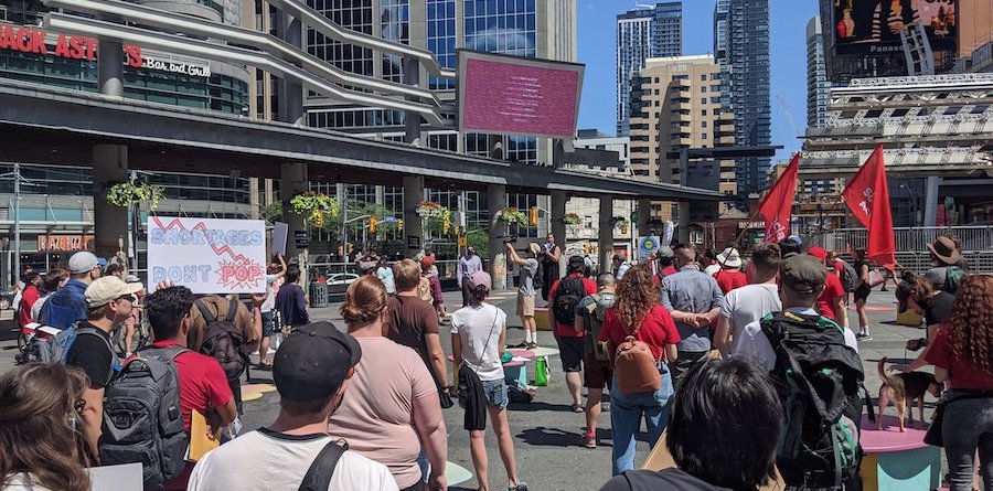 Press release - Toronto Housing Protest