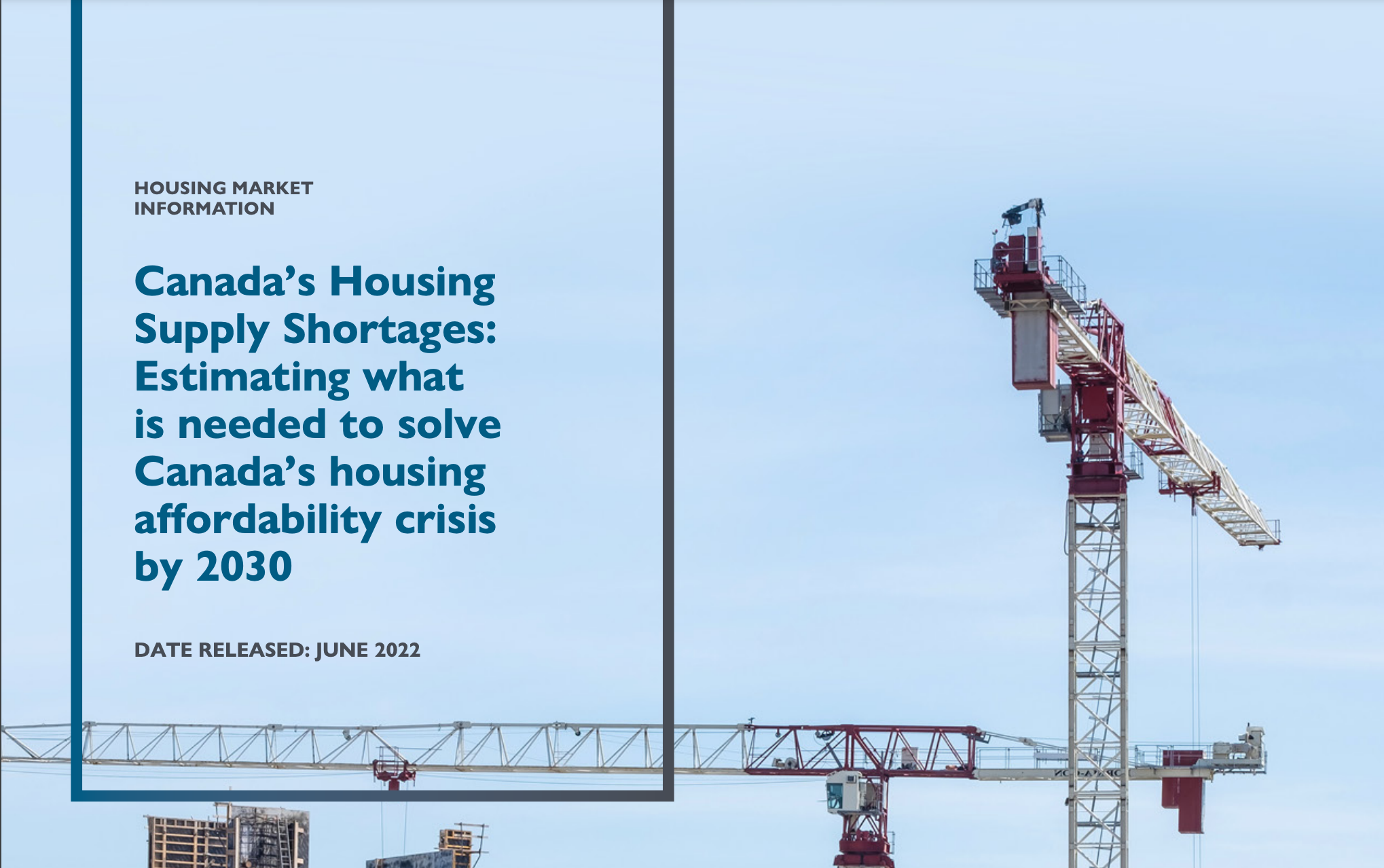 Press Release - The CMHC’s “Housing Supply Shortages” Report Makes It Clear: It’s Time For Doug Ford To “Get It Done” On Housing.