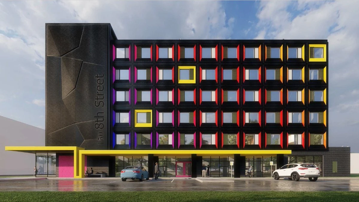 Figure 3: 150 Eighth Street rendering