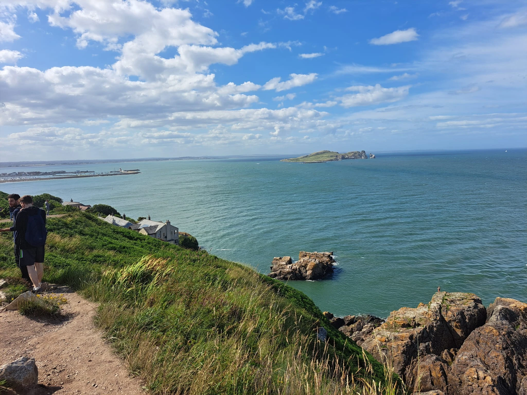 Random picture on Howth Cliff walk hike route in Dublin 