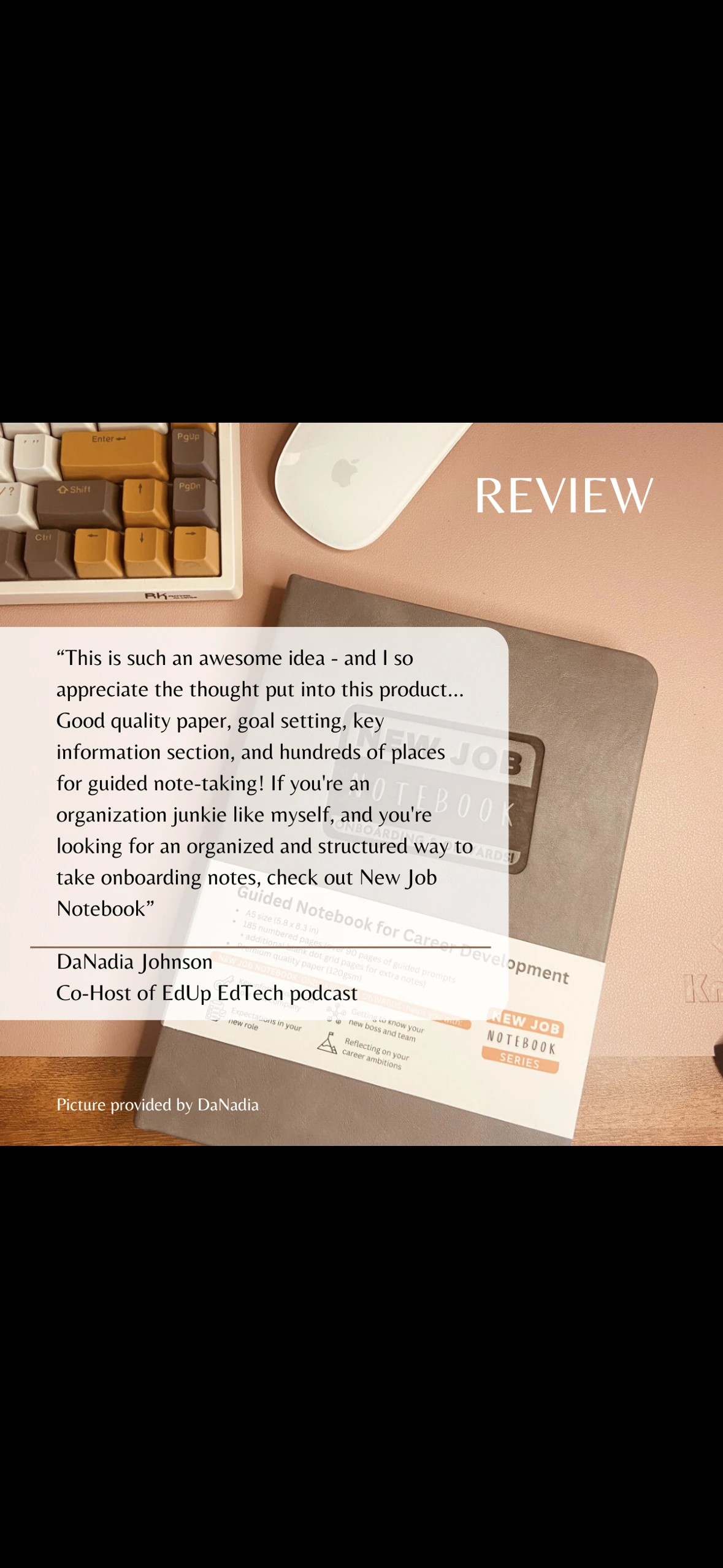 New Job Notebook | A Better Way to Start Your New Job