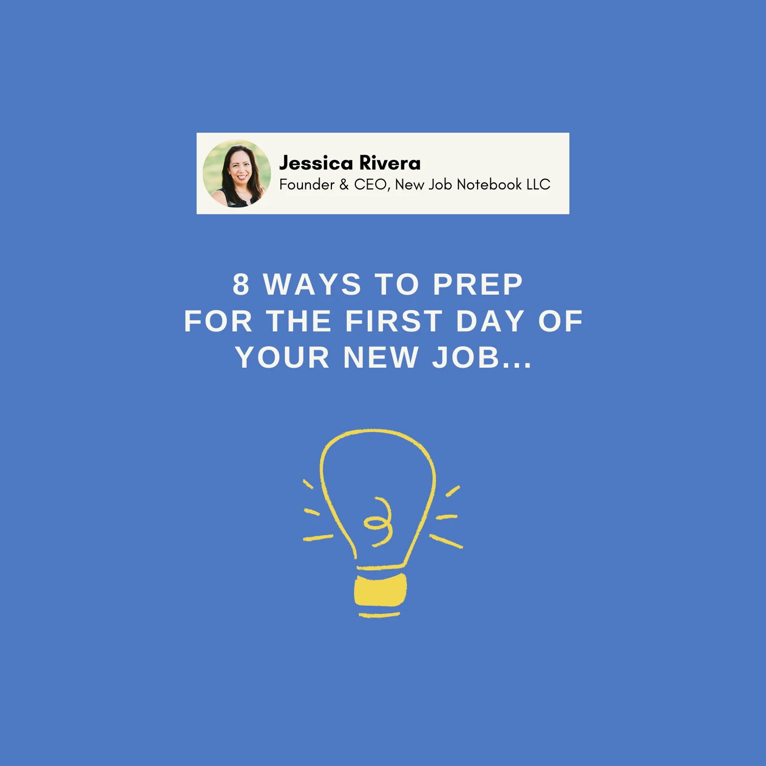 8 Ways To Prepare For The First Day Of Your New Job