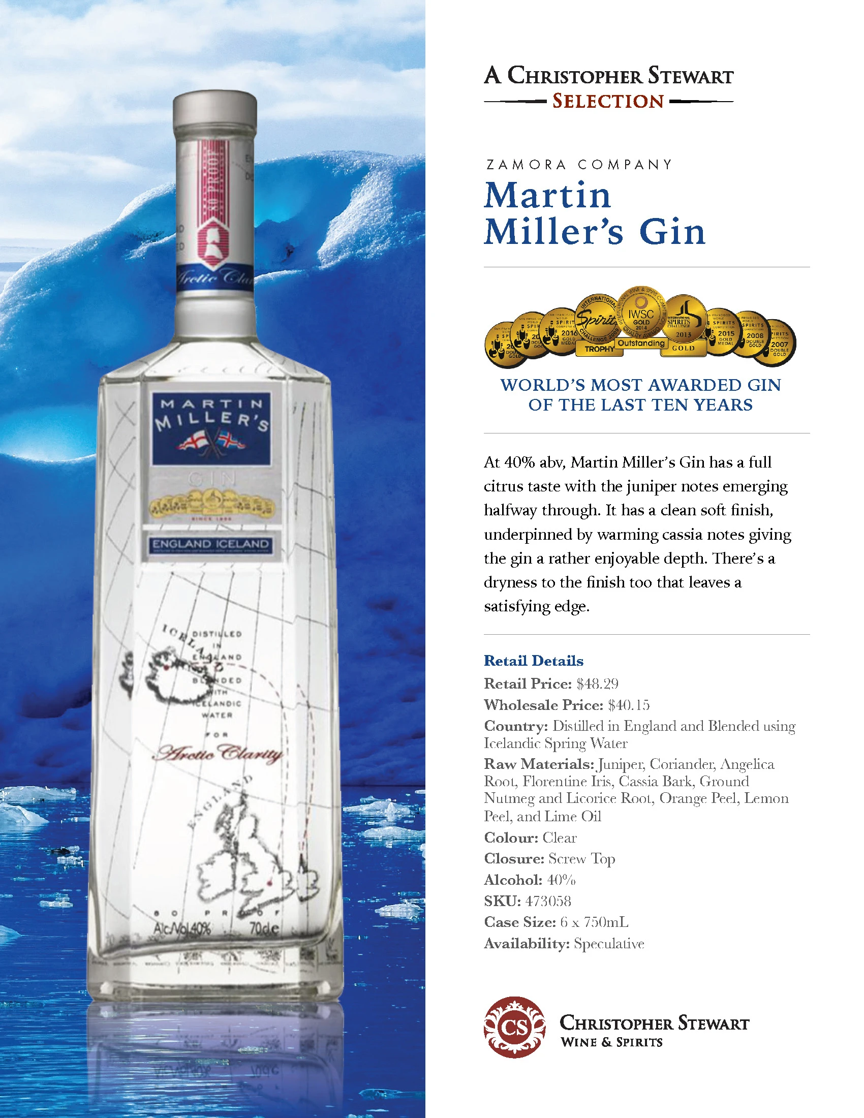 Mart Miller's Gin