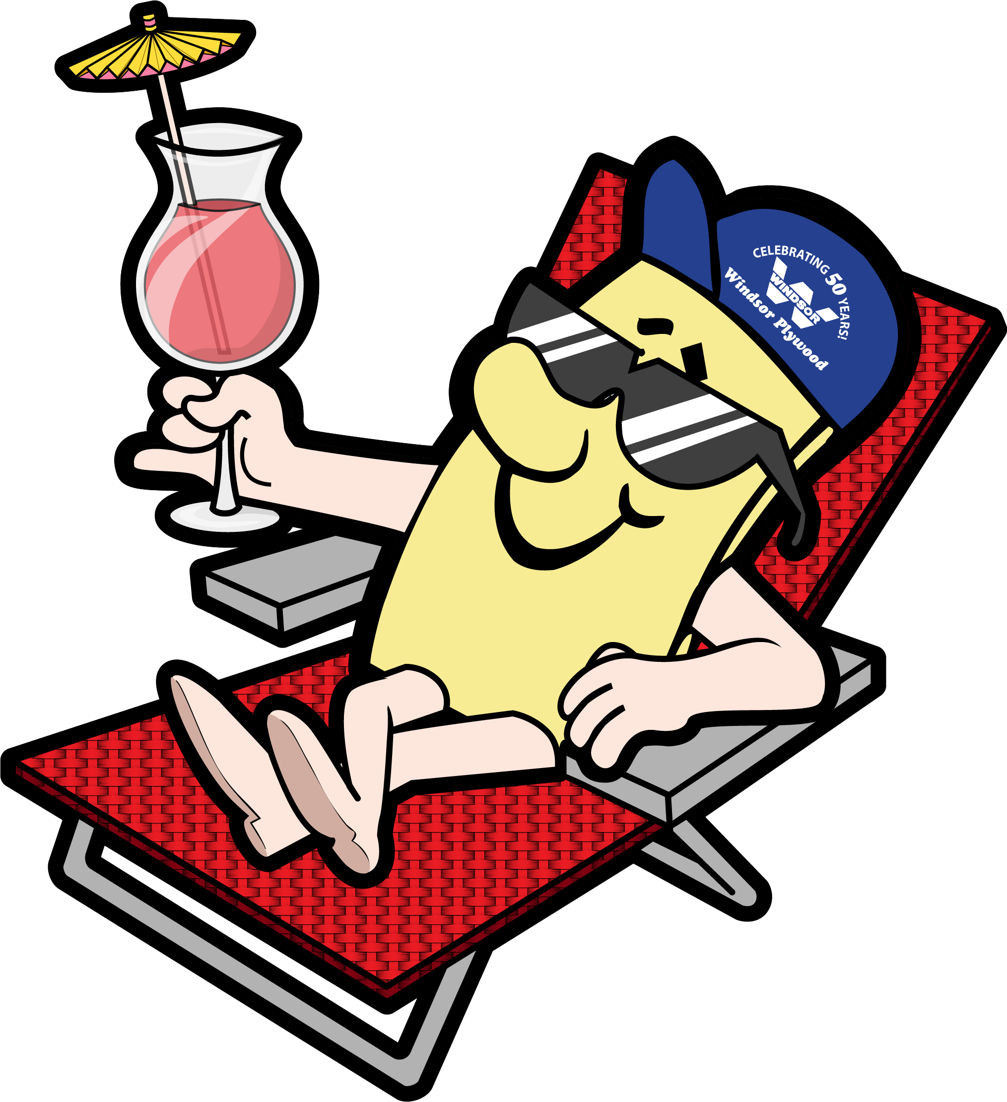 Woody Mascot - Relaxing