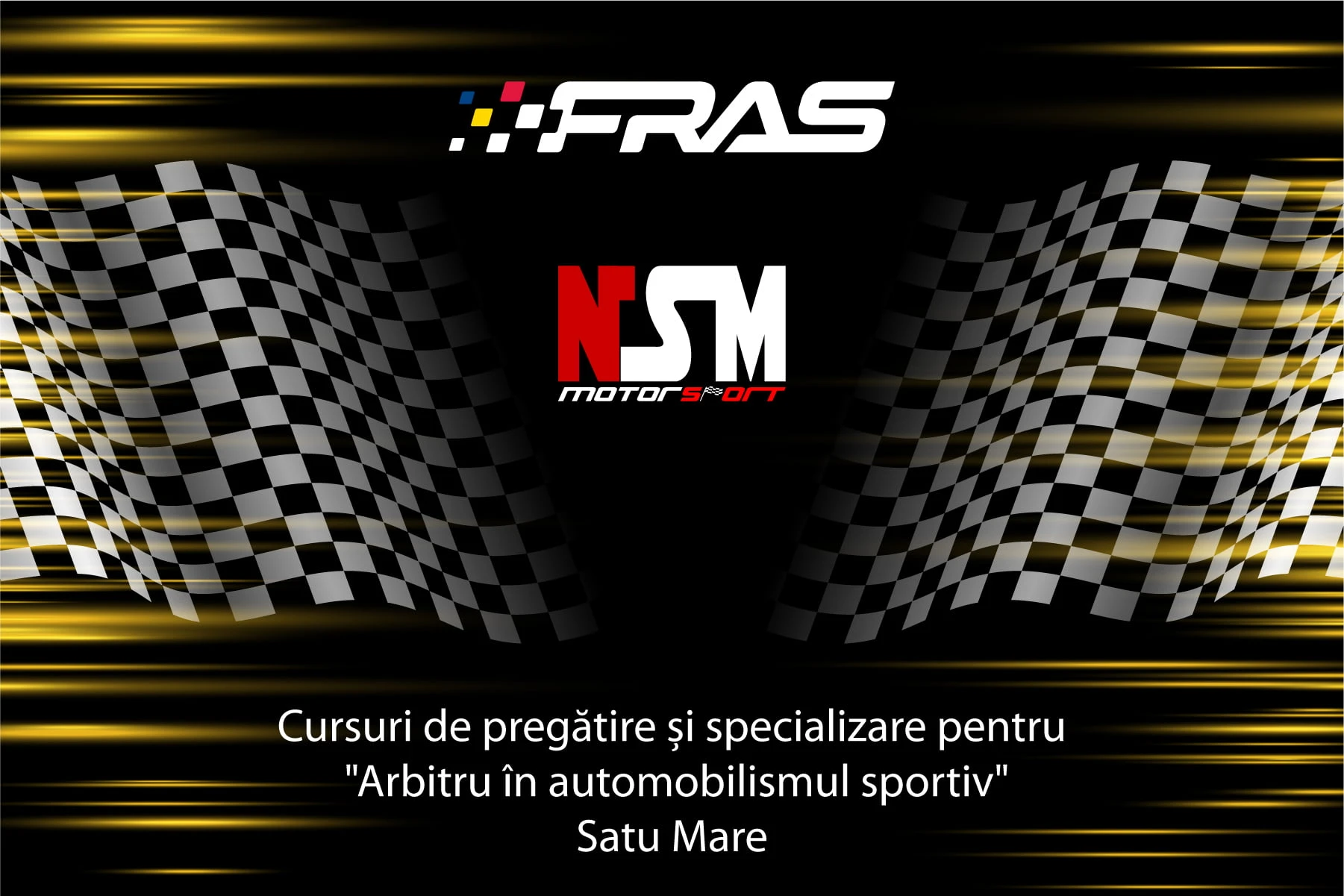 Cursuri de pregătire și specializare pentru “Arbitru în automobilismul sportiv”